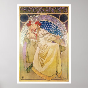 Alphonse Mucha. Princezna Hyacinta, 1911 Poster