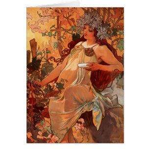 Alphonse Mucha, Quatre Saisons, Automne