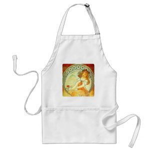 Alphonse Mucha Standard Apron