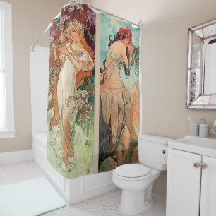Alphonse Mucha, The Four Seasons (1896)