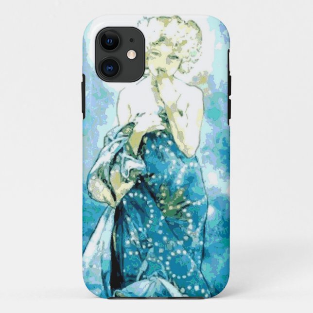 Alphonse Mucha "The Moon" Case-Mate iPhone Case (Back)