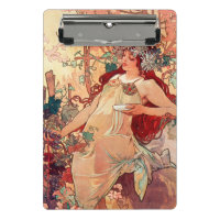 Alphonse Mucha, The Seasons, Autumn (1896)