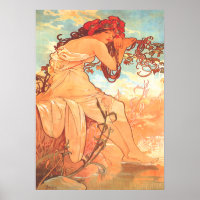 Alphonse  Mucha – The Summer –The Seasons