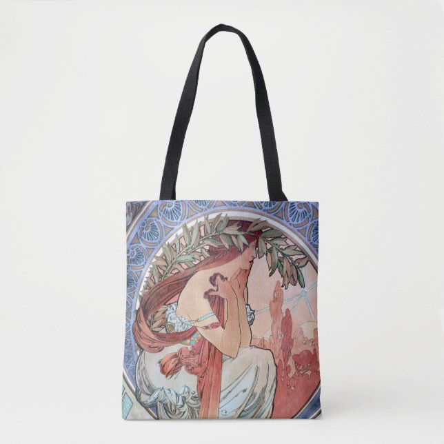 Alphonse Mucha Tote Bag (Front)