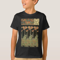 Alphonse Mucha Vintage Popular Art Nouveau Poppies