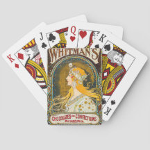 Alphonse Mucha Vintage Whitman's Ad