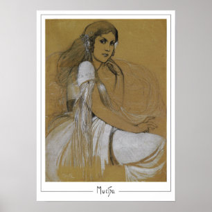 Alphonse Mucha Zedign Art Poster #1