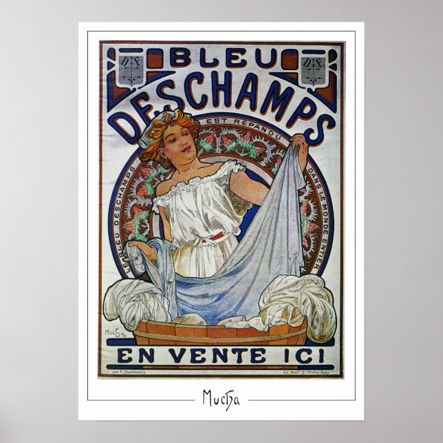 Alphonse Mucha Zedign Art Poster #11 (Front)