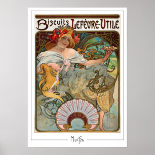 Alphonse Mucha Zedign Art Poster #129