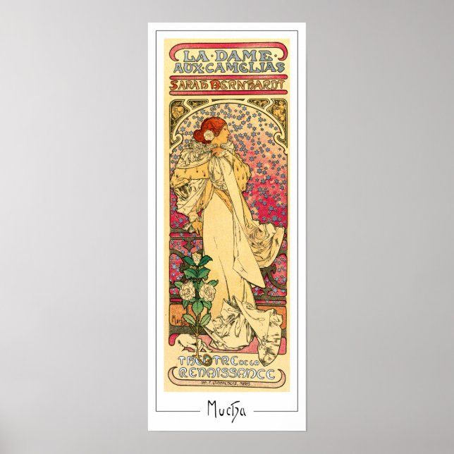 Alphonse Mucha Zedign Art Poster #302 (Front)
