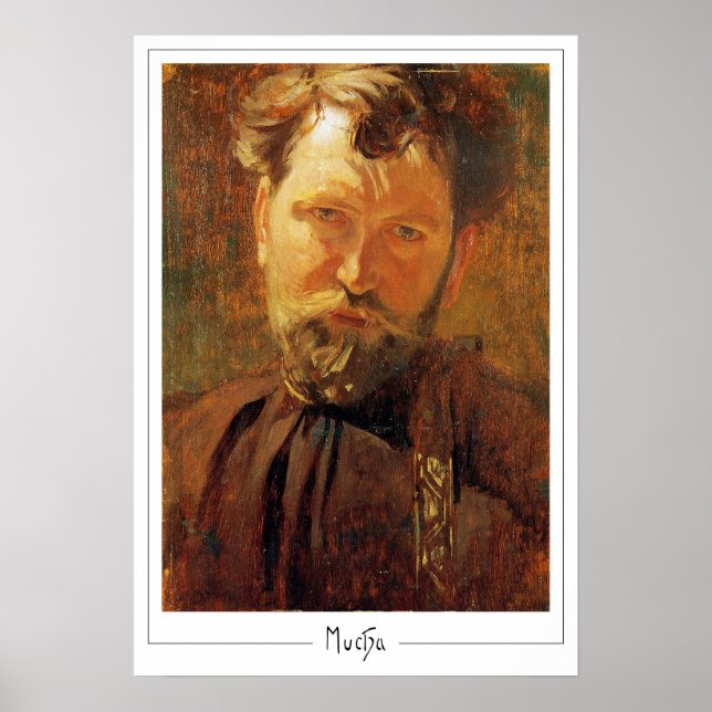 Alphonse Mucha Zedign Art Poster #4 (Front)