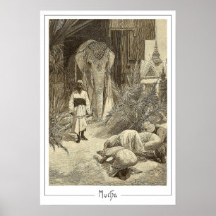 Alphonse Mucha Zedign Art Poster #75