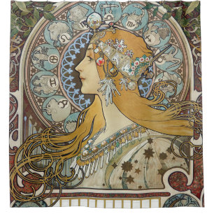 Alphonse Mucha Zodiac Restored
