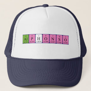 Alphonso periodic table name hat