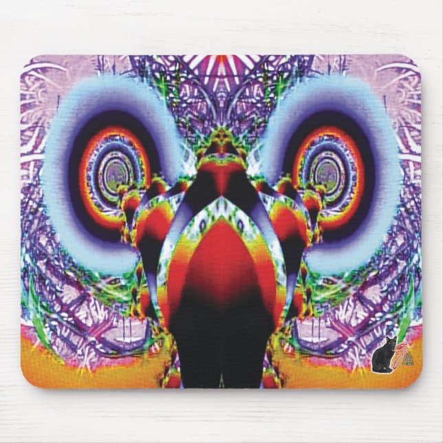 AlphOnzo Glyptic Mouse Pad (Front)