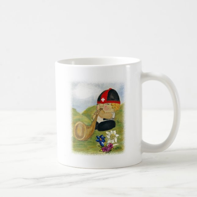 Alphorn Sepp Coffee Mug (Right)