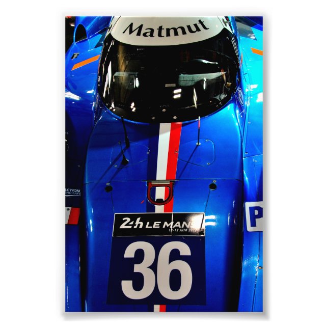 Alpine A470-Gibson 24 Hours of Le Mans 2018 Photo Print (Front)