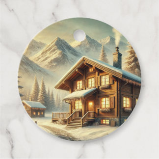 Alpine Charm Favour Tags