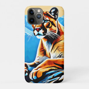 Alpine Cougar View Design iPhone 11 Pro Case