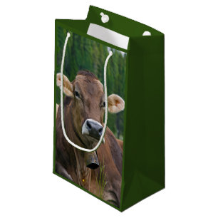 Alpine Cow Gift Bag