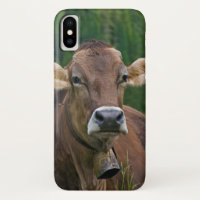 Alpine Cow iPhone X Case