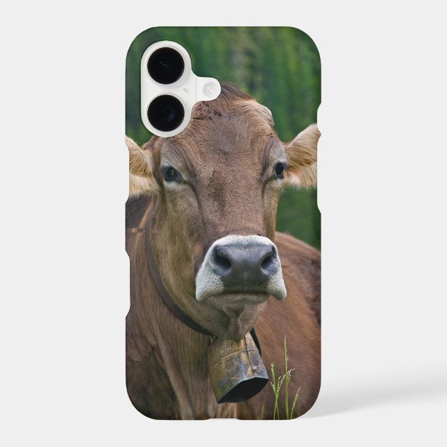 Alpine Cow iPhone X Case (Back)
