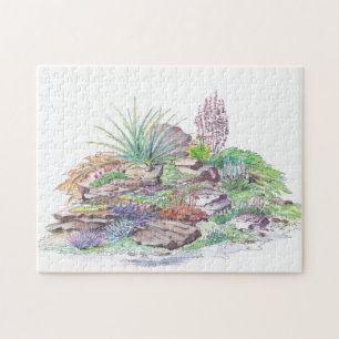 Alpine Garden Landscaping Jigsaw Puzzle