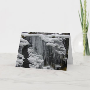 Alpine Icicles Holiday Card
