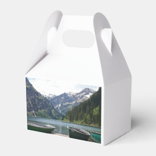 Alpine Lake Photograph Favor Box