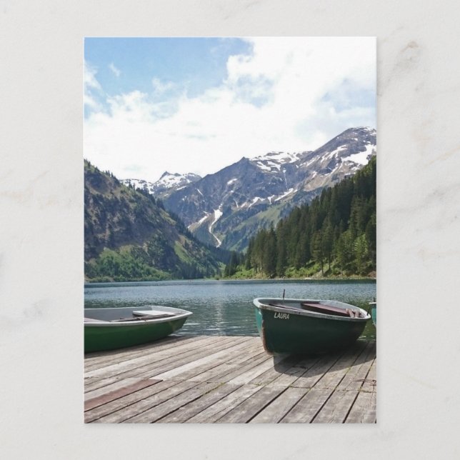 Alpine Lake Postcard (Front)