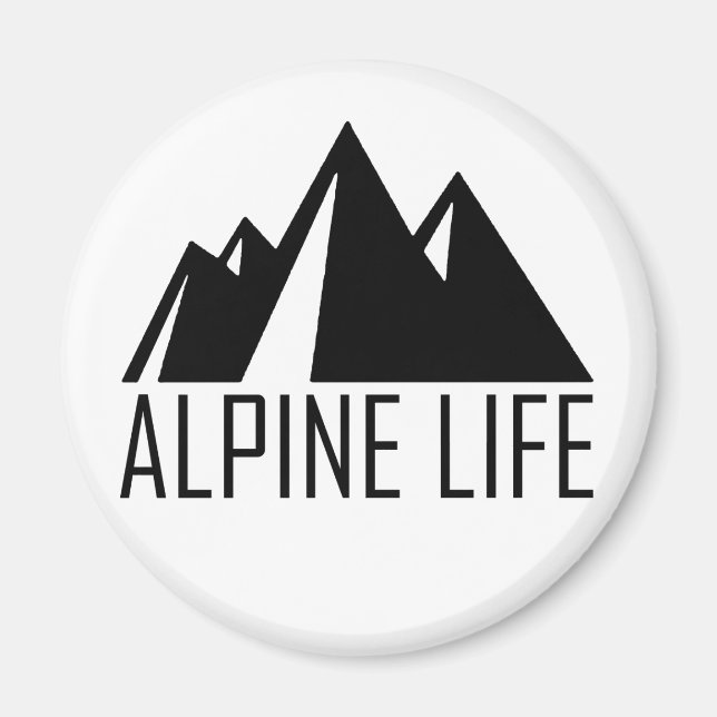 Alpine Life Magnet (Front)