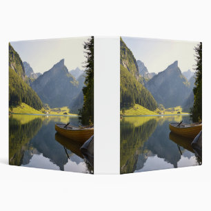 Alpine Mountain Lake in Switzerland Binder