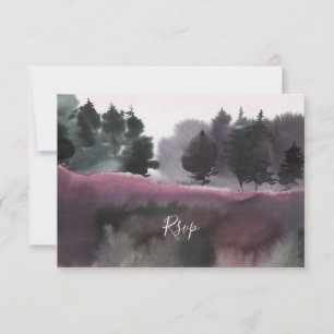 Alpine Mountain RSVP Card