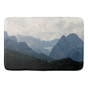 Alpine Mountains Country Nature Photo Bath Mat
