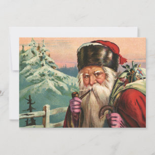 Alpine Santa Invitation