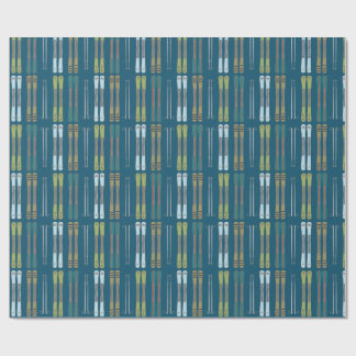 Alpine Ski Gift Wrap 