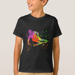 Alpine skier winter sports nordic skiing Alpine sk T-Shirt