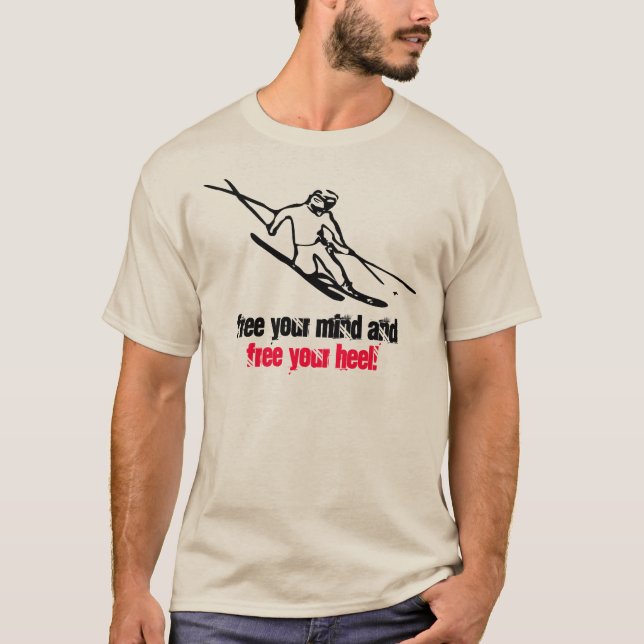 Alpine skiing T-shirt (Front)