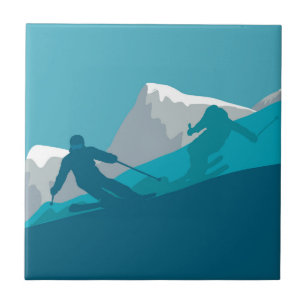  Alpine Skiing   Tile