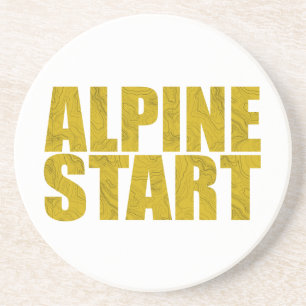 Alpine Start (Topo) Coaster