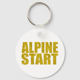 Alpine Start (Topo) Keychain