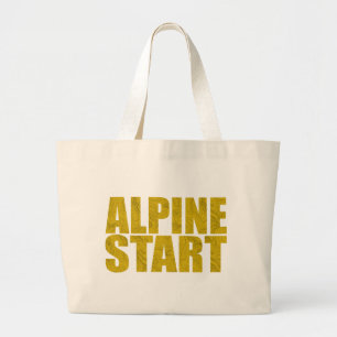 Alpine Start (Topo) Large Tote Bag