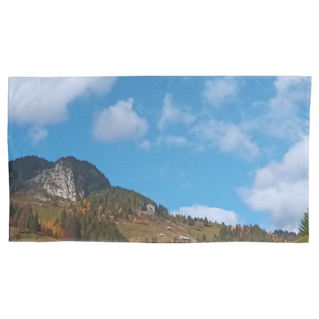 Alpine Summer - Wild Nature from Romania Pillowcase (Front-Left)