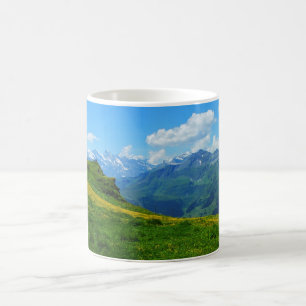 Alpine view in Switzerland Coffee Mug