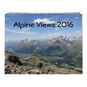 Alpine Views Calendar 2016