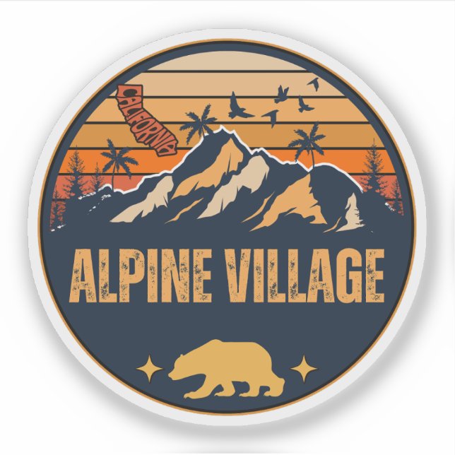 Alpine Village, California (Front)