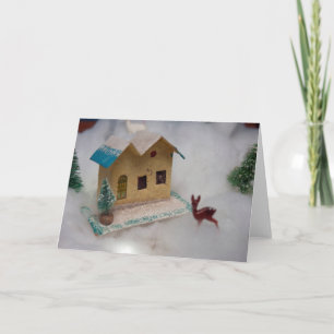 Alpine Village House Card