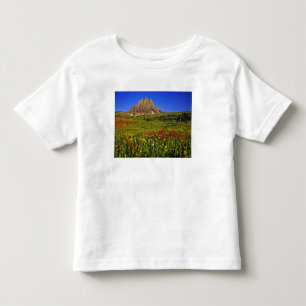 Alpine wildflowers at Logan Pass in Glacier Toddler T-shirt