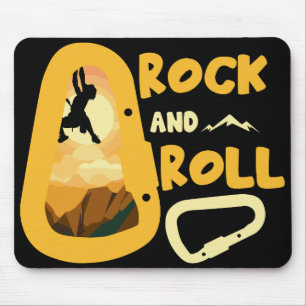Alpinism Mountaineering High On Life Mouse Pad
