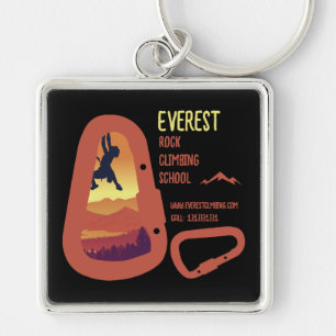 Alpinists Mountaineering  Keychain
